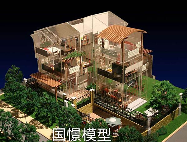 望江县建筑模型