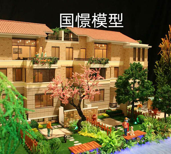 望江县建筑模型