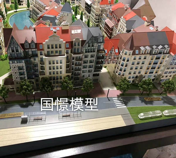 望江县建筑模型