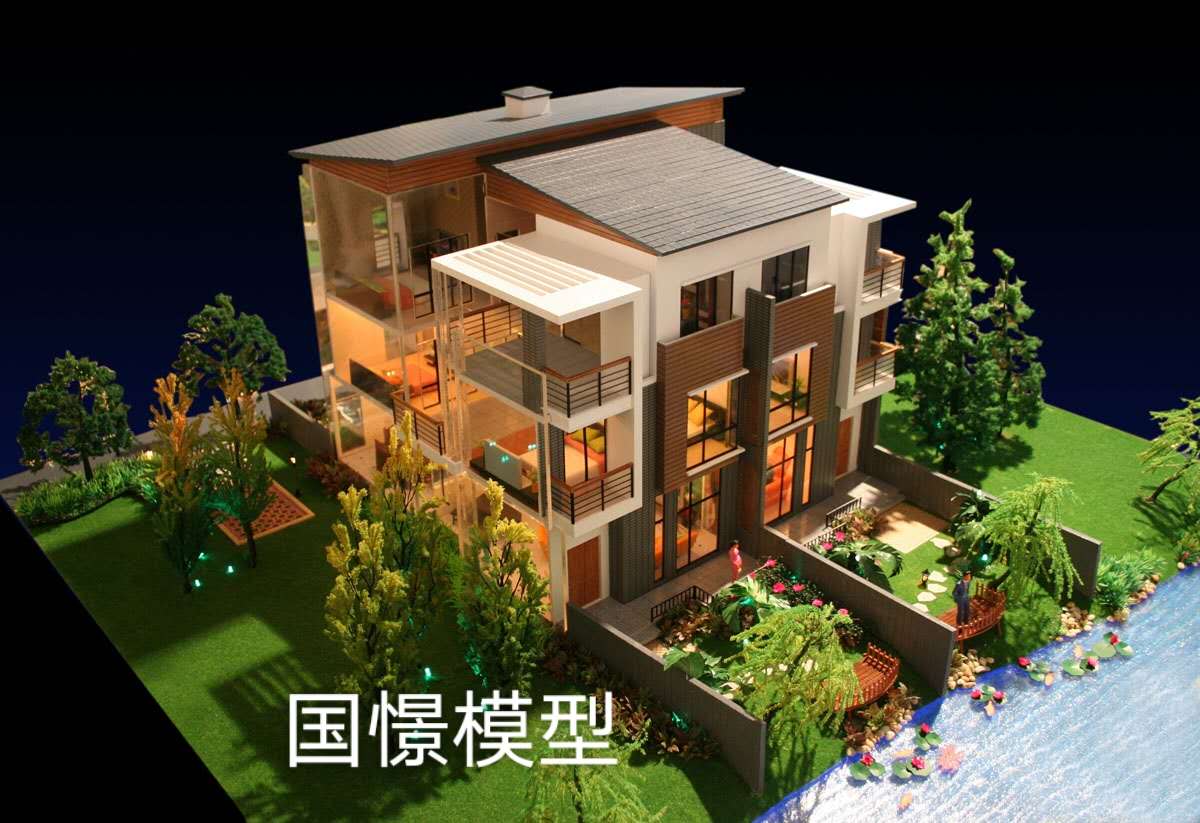 望江县建筑模型