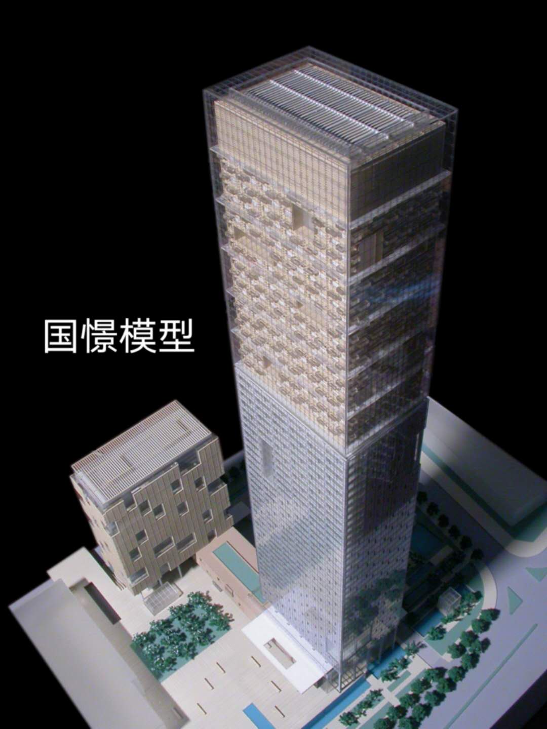 望江县建筑模型